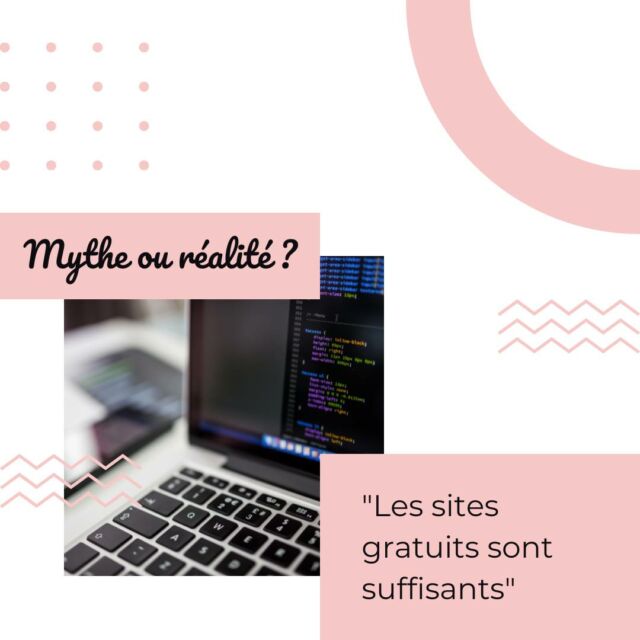 Hello 📢
*
🚫 Aujourd’hui je réponds à un mythe que j’entends très régulièrement : “les sites gratuits sont suffisants” ! Oui mais… la réalité est tout autre !
🌟 Choisir un site crée par un professionnel c’est :

1️⃣ une personnalisation illimitée : les sites gratuits ont souvent des options limitées (donc dans tous les cas il faudra payer). Un site par un pro est unique, 100% personnalisé et reflète ta marque.

2️⃣ nom de domaine personnalisé : souvent les sites gratuits utilisent des sous-domaines (par exemple cel-web.domainegratuit.fr) ! Un nom de domaine personnalisé renforce la crédibilité de ton entreprise. 

3️⃣ Optimisation du SEO : encore une fois, les sites gratuits sont souvent limitées en terme de capacités comme les balises liées au SEO, ce qui peut affecter la visibilité de ton site.

4️⃣ Support technique : avec un professionnel, tu bénéficies d’un support technique dédié, et quand on débute, c’est franchement cool !

5️⃣ Sécurité renforcée : protéger les données de tes clients avec des mesures de sécurité efficaces et avancées ne sont pas toujours disponibles sur des plateformes gratuites. 
*
🚀 Ton site web est la vitrine de ton entreprise sur Internet. Offre lui la qualité qu'elle mérite !
*
👩‍💻 Hello, moi c’est Célia ! 
🖥️ Développeuse dotée de connaissances en référencement web, je t’accompagne dans ta création de site internet 
💬 Discutons de ton projet web
*
#webdesign #siteInternet #marketingDigital #entreprise #SEO  #supportTechnique #nomDeDomaine #créationDeSite #sitewebdesign #contenu #sitewebsurmesure #contenudigital #montelimar #agenceweb #ardeche #drome #siteweb #siteinternet #sitewebpro #sitewebvitrine