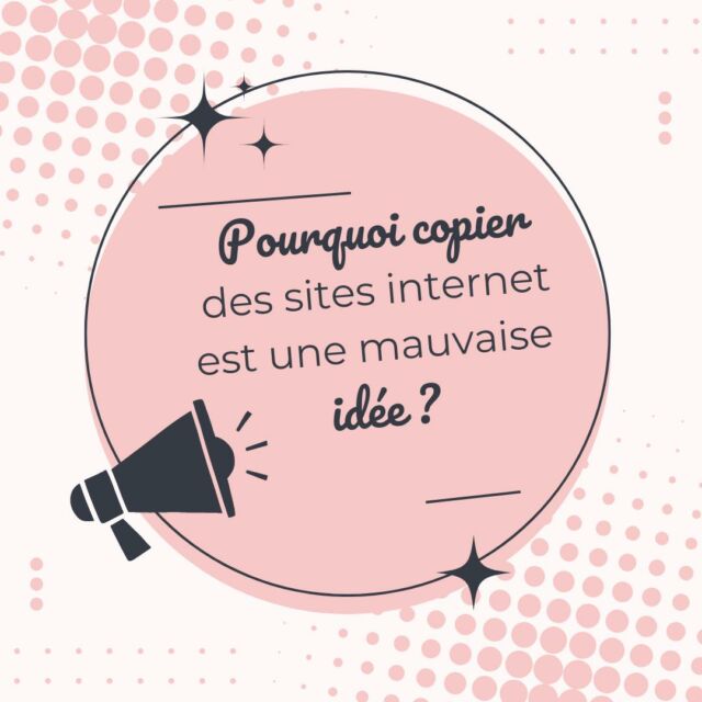 💻 Copier aveuglément des sites internet ? Mauvaise idée ! 🚫
*
Aujourd'hui, avec des millions de sites en ligne, il peut sembler tentant de copier le design ou les fonctionnalités d'un autre site... mais je te le déconseille fortement et voici pourquoi :
*
🌟 L'originalité paie toujours : Chaque entreprise a son identité. Un site internet doit refléter TA vision et non celle des autres ! Tu dois être UNIQUE !

⚡ Optimisé pour ton entreprise : Chaque société a des besoins spécifiques. Ce qui fonctionne pour un site peut ne pas être efficace pour le tien. Créer sur-mesure = performance maximale. 🚀

📈 SEO & Visibilité : Google et les moteurs de recherche privilégient le contenu original et de qualité. Copier peut non seulement nuire à ta réputation, mais aussi affecter ton classement SEO. 
*
👨‍💻 Mon conseil : ton site internet doit être unique, optimisé et adapté aux besoins spécifiques de ton entreprise 
🚀 Il faut choisir pour l'efficacité, et non la facilité du copier-coller ✅
*
👩‍💻 Hello, moi c’est Célia ! 
🖥️ Développeuse dotée de connaissances en référencement web, je t’accompagne dans ta création de site internet sur-mesure
*
#webdesign #siteinternet #original #siteinternetunique #montelimar #drome #ardeche #creationdesiteweb #creationdesiteinternet #siteoptimisé #seo #SEOWebDesign